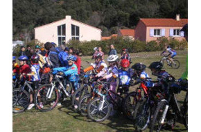 Course VTT des jeunes